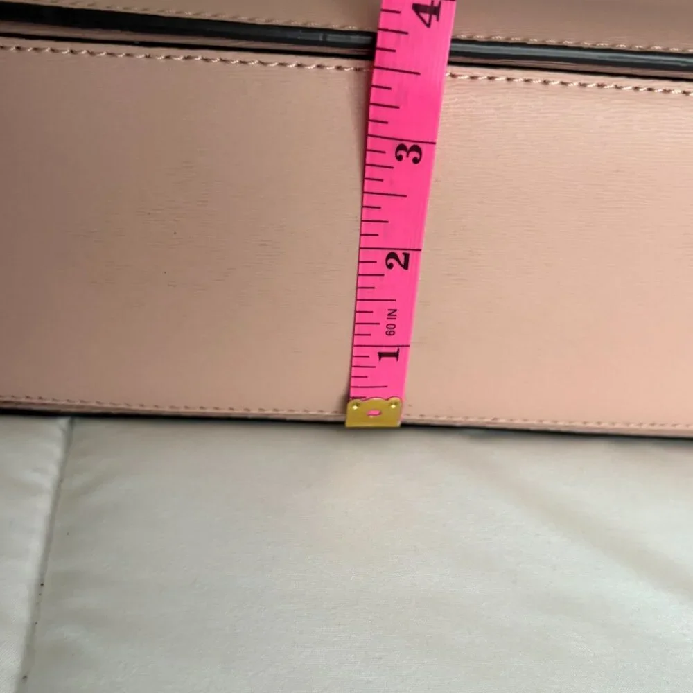 KATE SPADE Connie Medium Pink Triple Gusset Bag Satchel/Crossbody with Wallet